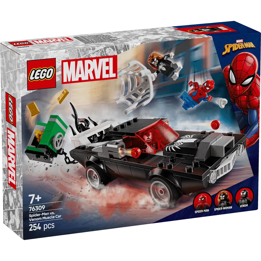 SPIDERMAN VS VENOM MUSCLE CAR 76309
