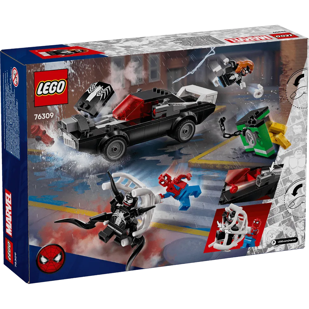 SPIDERMAN VS VENOM MUSCLE CAR 76309