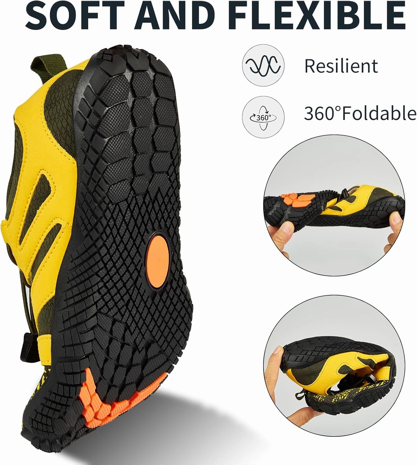 Sports Hiking Water Shoes Women Men's Quick-Drying Barefoot Kayaking Beach Hiking Surfing Training