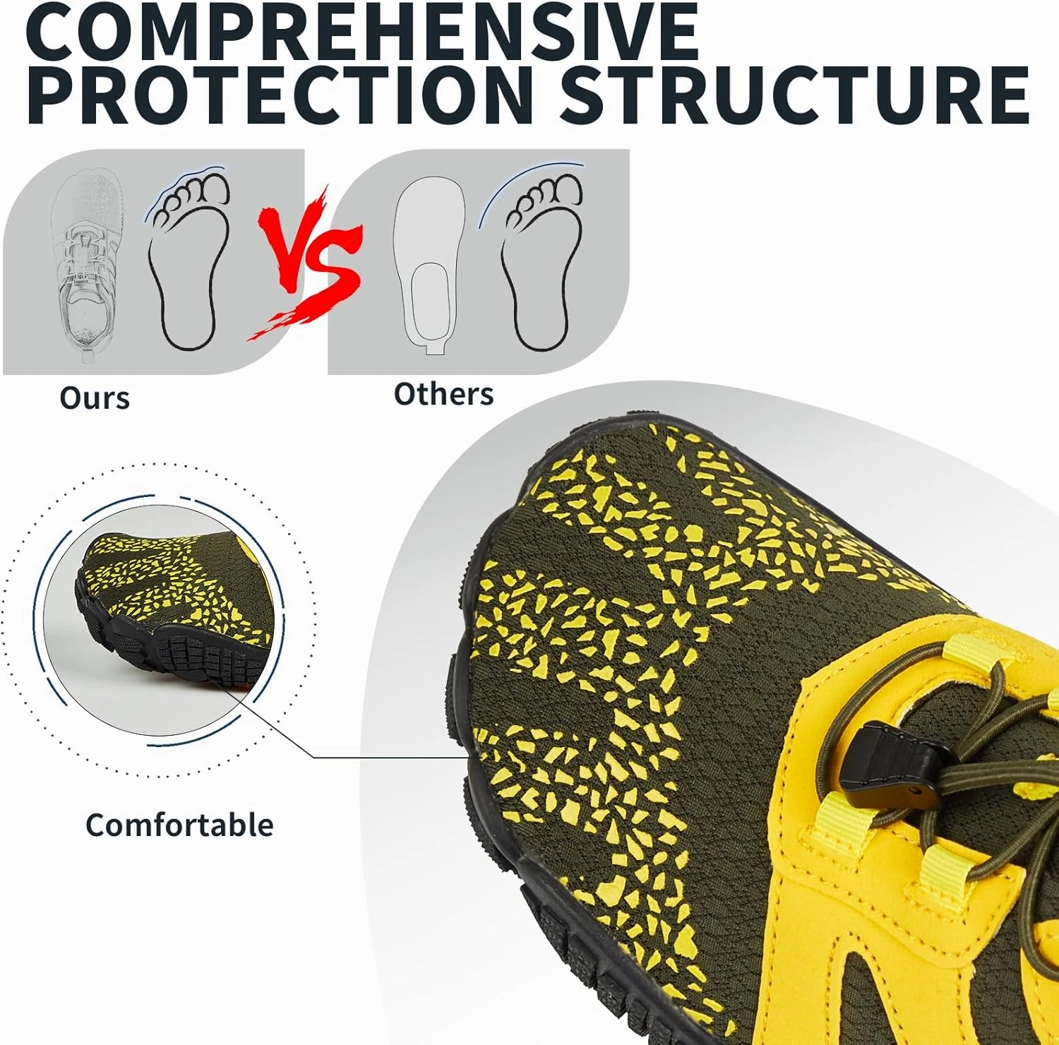 Sports Hiking Water Shoes Women Men's Quick-Drying Barefoot Kayaking Beach Hiking Surfing Training