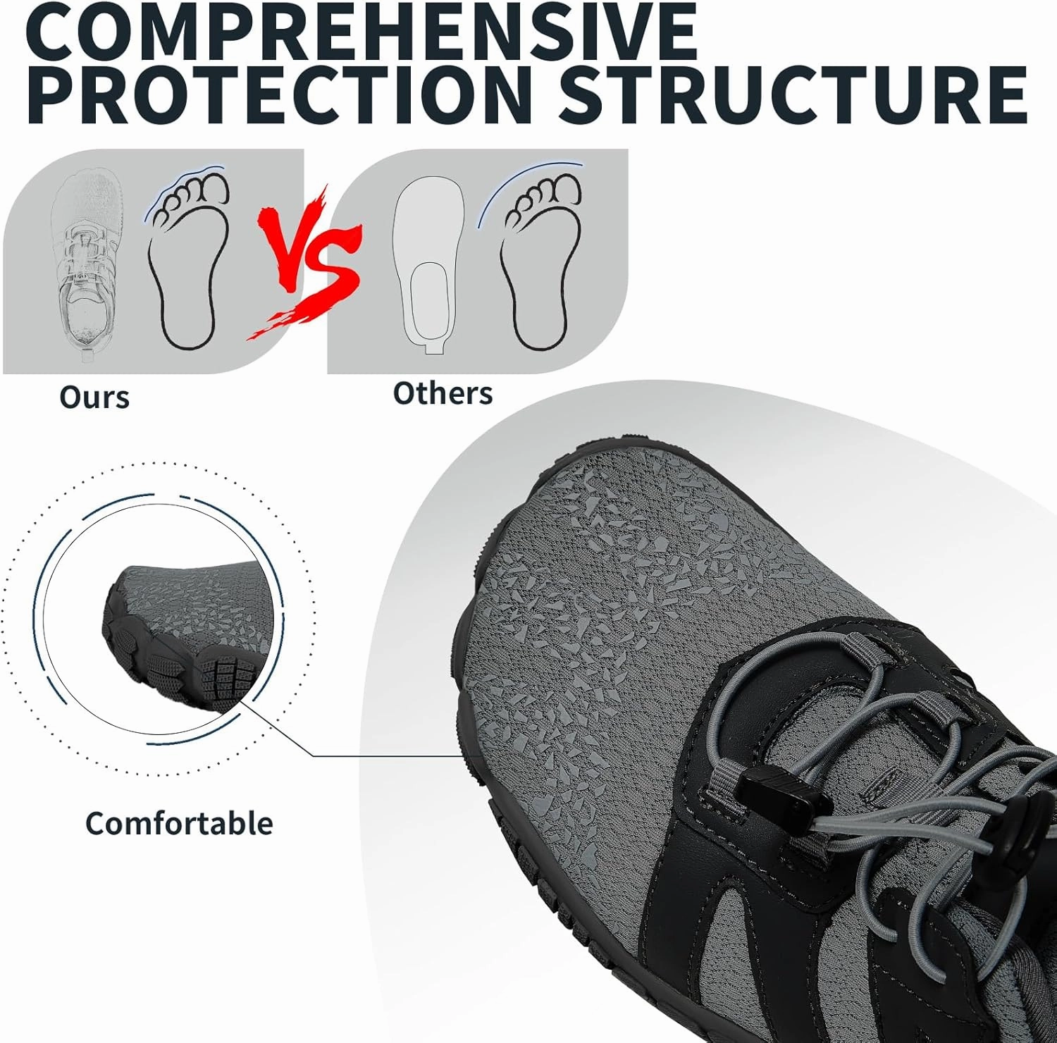 Sports Hiking Water Shoes Women Men's Quick-Drying Barefoot Kayaking Beach Hiking Surfing Training