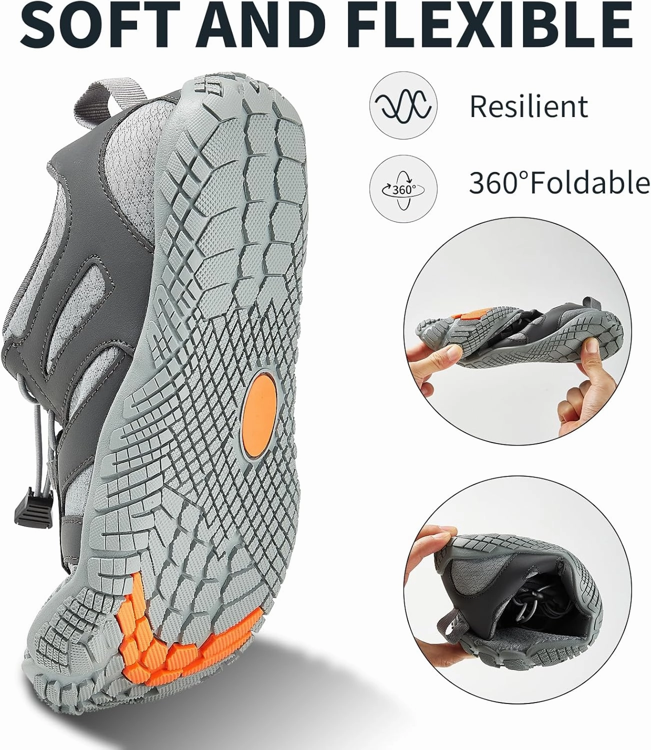 Sports Hiking Water Shoes Women Men's Quick-Drying Barefoot Kayaking Beach Hiking Surfing Training