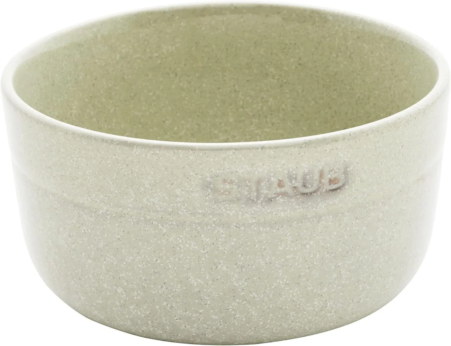 Staub Ceramic Dinnerware 4-pc 5-inch Cereal Bowl Set - White Truffle