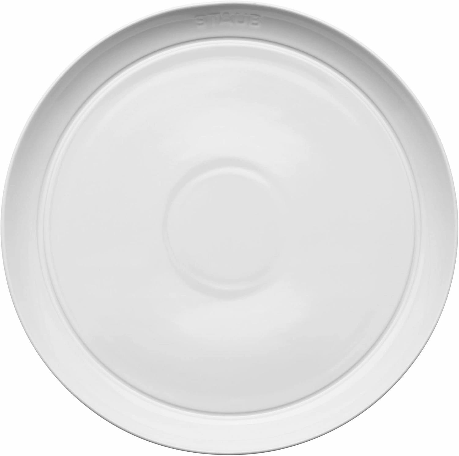 Staub Ceramic Dinnerware 4-pc 10-inch Dinner Plate Set - White