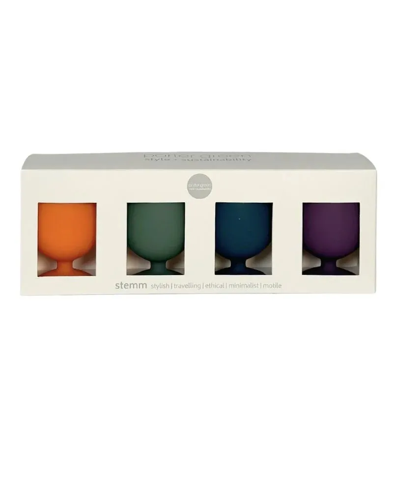 Stem Wine Glasses set of 4