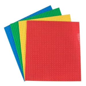 Strictly Briks Brik Tower - 10" x 10" - 4 Pack - Basic Colors