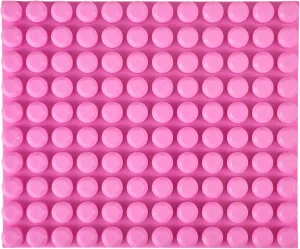Strictly Briks Toy Building Block, Beginner Bricks Stackable Baseplates, Large Pegs for Babies and Toddlers, 100% Compatible with All Major Brands, Pink, 1 Piece, 12.5 x 15 Inches