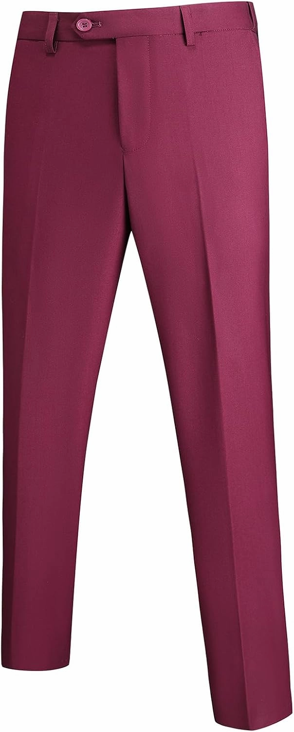 Suit for Men Solid Double Breasted 2 Piece Tuxedo Set Regular Fit Peak Lapels Jacket and Pants