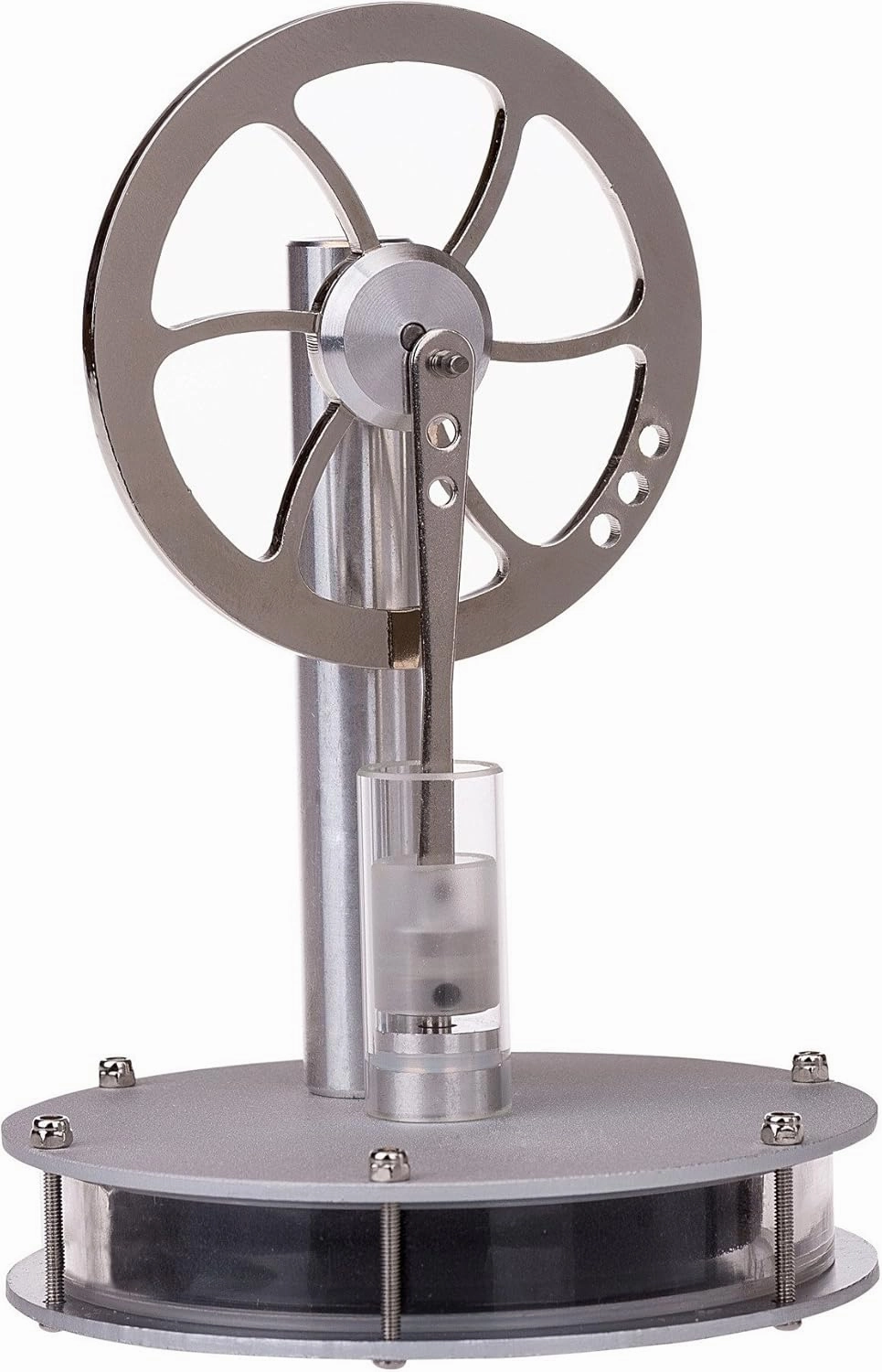 Sunnytech Low Temperature Stirling Engine Motor Steam Heat Education Model Toy Great Gift for Boyfriend or Girlfriend, Parents, Kids (DWCL-01)