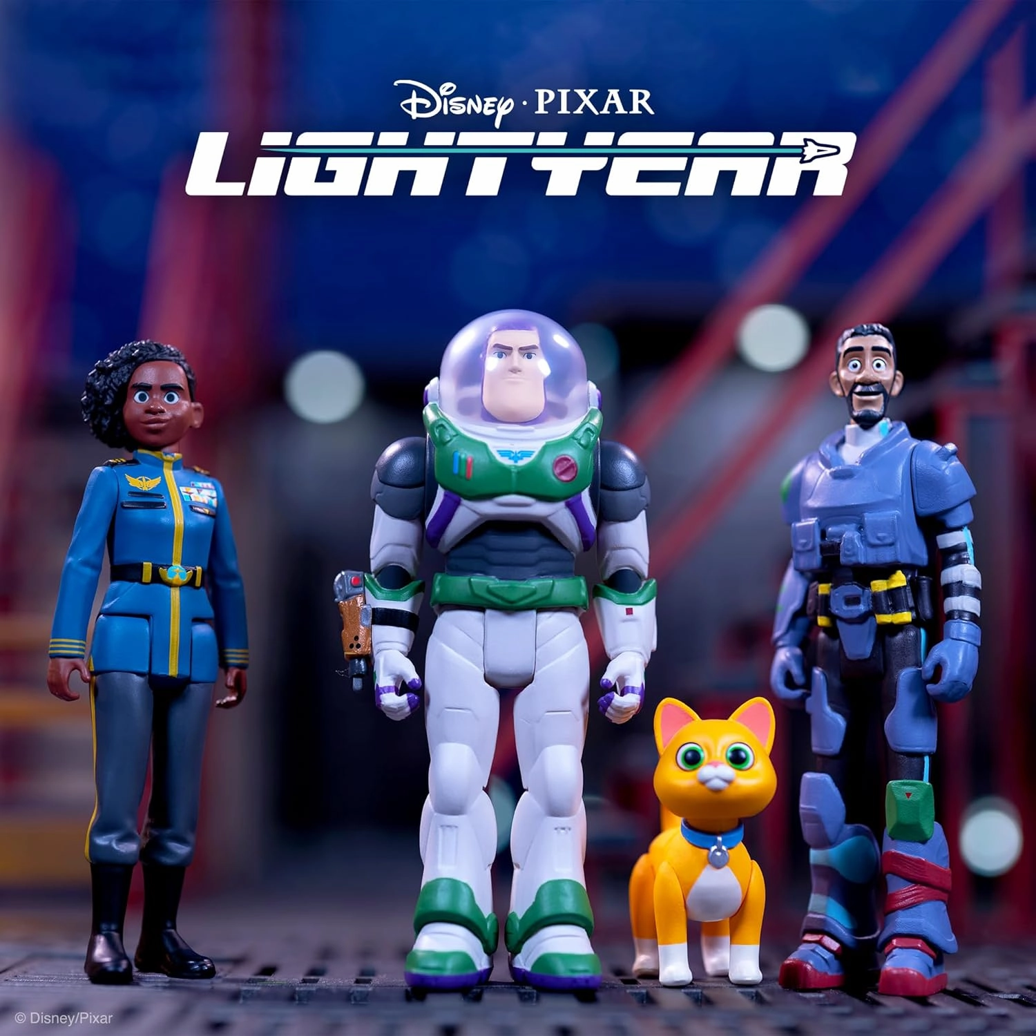 Super7 Disney Pixar Lightyear Mo Morrison - 3.75" Disney Action Figure with Accessory Classic Disney Collectibles and Retro Toys