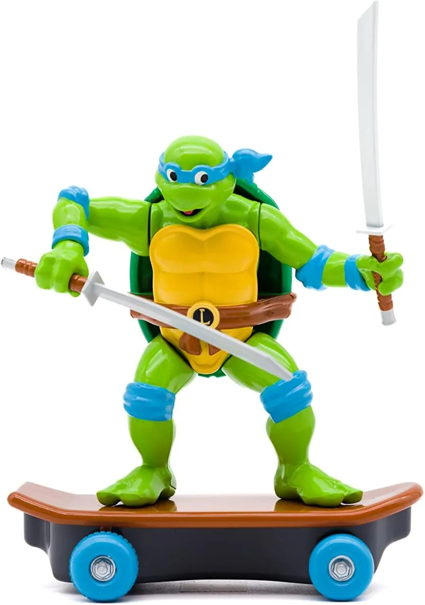 Teenage Mutant Ninja Turtles 5" Sewer Shredders Leonardo Classic Edition Ages 3  - Battle & Shred with Signature Katanas!
