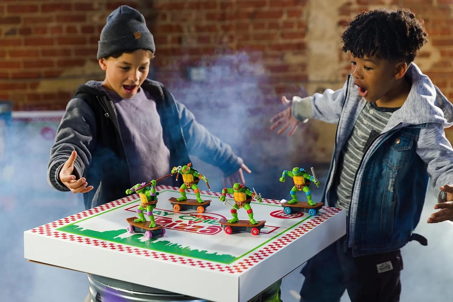 Teenage Mutant Ninja Turtles 5" Sewer Shredders Leonardo Classic Edition Ages 3  - Battle & Shred with Signature Katanas!