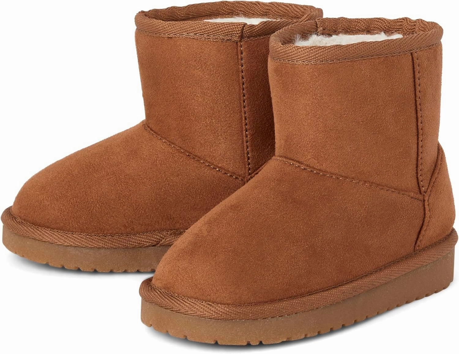 The Children's Place Baby Girls' Classic Ankle Boot, Faux Fur Lined