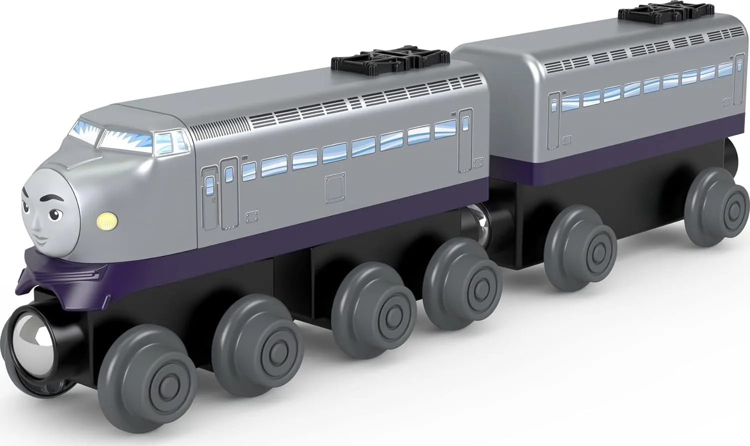 Thomas & Friends Wooden Railway Toy Train Kenji Push-Along Wood Engine & Cargo Car for Toddlers & Preschool Kids Ages 2  Years (Amazon Exclusive)