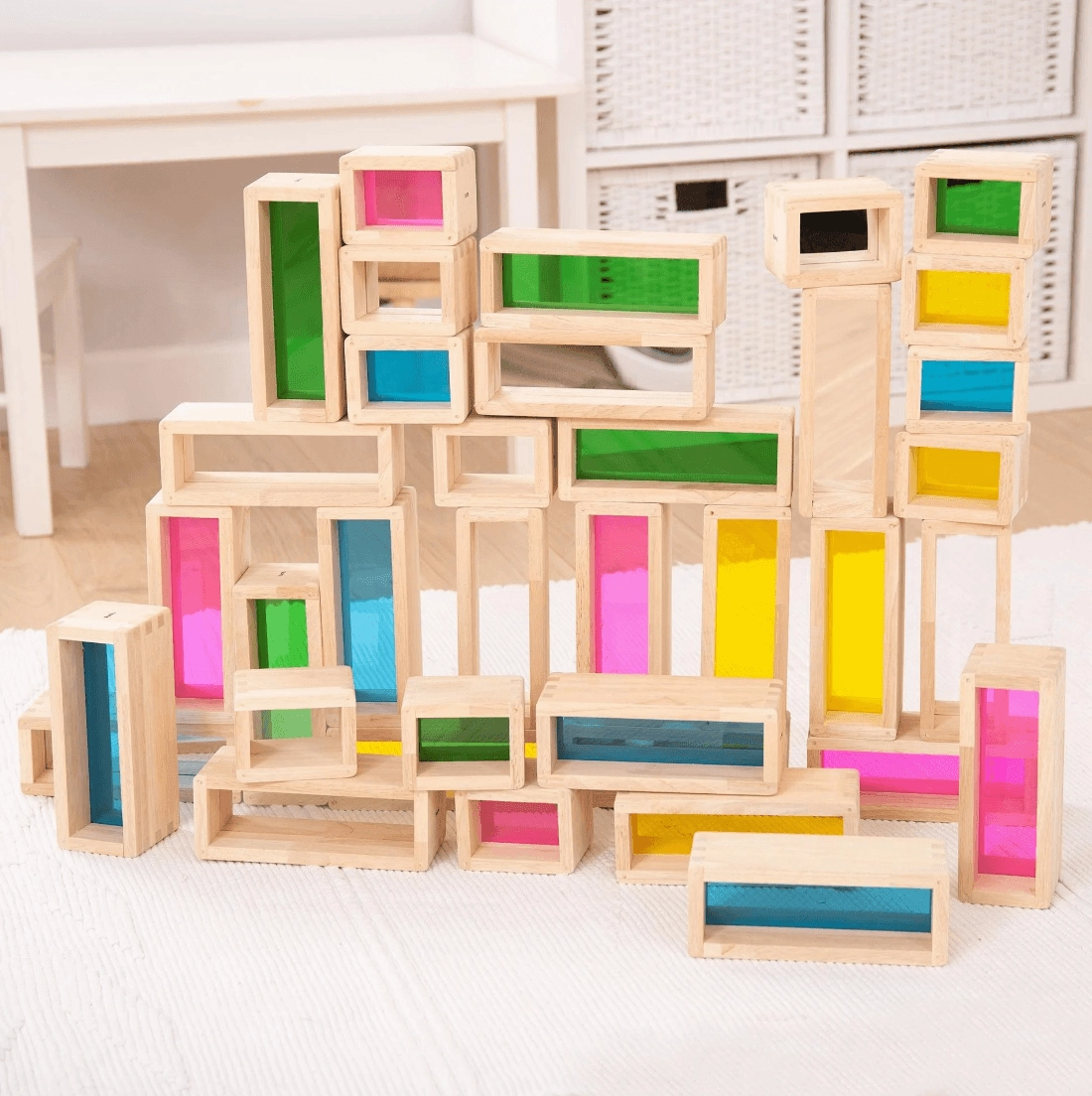 TickiT Rainbow Bricks - Set of 36