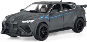 Toy Cars 1/32 Scale Lamborghini Urus Diecast Cars - Light, Sound & Pull Back Function Model Cars- Zinc Alloy Car Model for Kids Who Love car Mechanics & Collecting Exotic Sports Car Toys