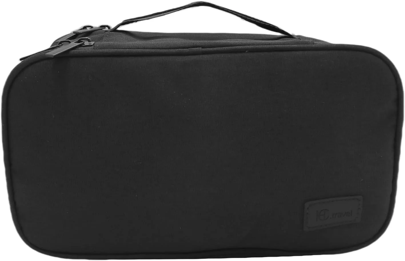 Travel Underwear Organizer Bag Packing Cube Storage Bag Recycled Polyester Lingerie Bra Socks Bag Toiletry Bag,Black 6#