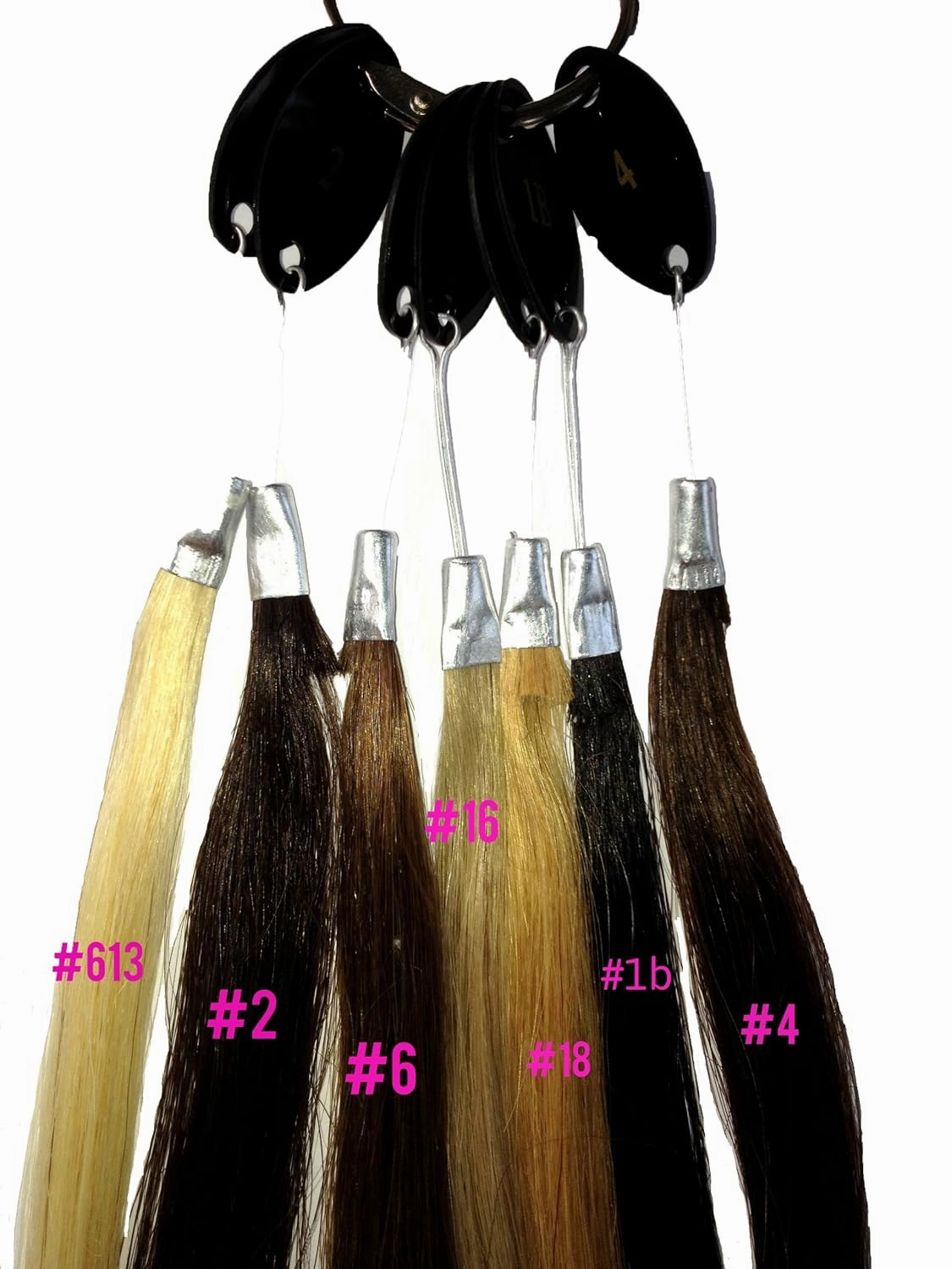 Tressmatch® 20”-22" Remy Human Hair Clip in Extensions Thick to Ends Champagne Blonde (#22) 9 Pieces Full Head Set [Set Weight:4.4oz/125grams) … …