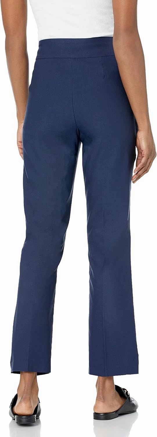 Tribal Women's Performance Stretch Pull on Slimming Ankle Pants