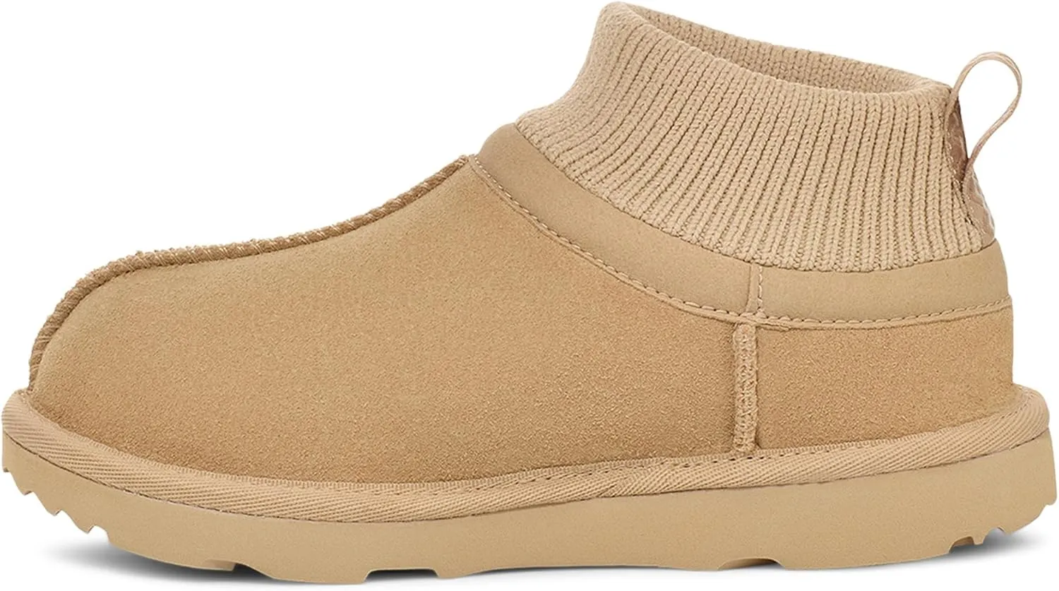 UGG Unisex-Child K Classic Ultra Stretch Cuff Fashion Boot