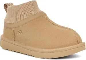 UGG Unisex-Child K Classic Ultra Stretch Cuff Fashion Boot