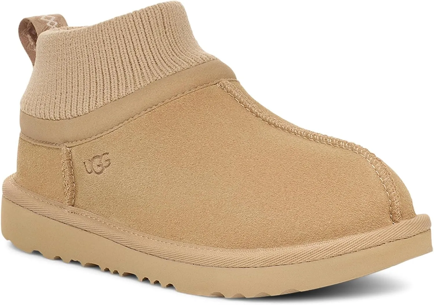 UGG Unisex-Child K Classic Ultra Stretch Cuff Fashion Boot