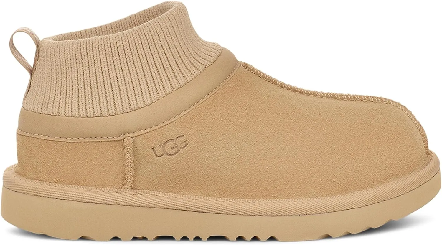 UGG Unisex-Child K Classic Ultra Stretch Cuff Fashion Boot