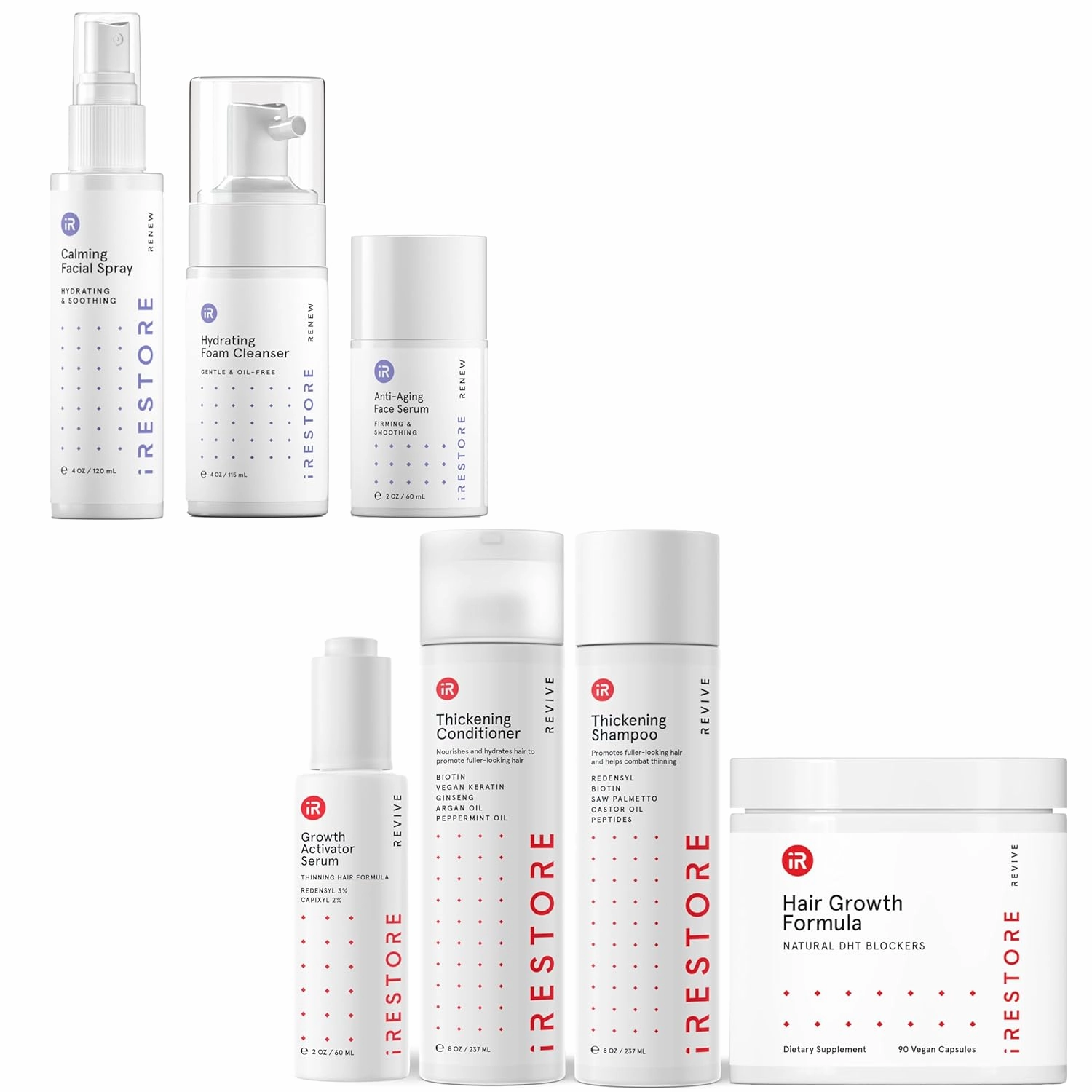 Ultimate Beauty Boost Bundle: Max Hair Growth   Skincare Trio"