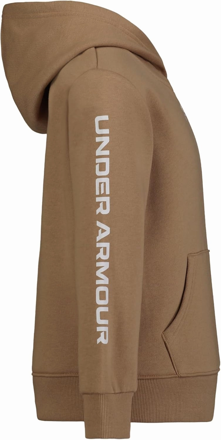 Under Armour boys Long Sleeve Logo Hoodie & Joggers Set