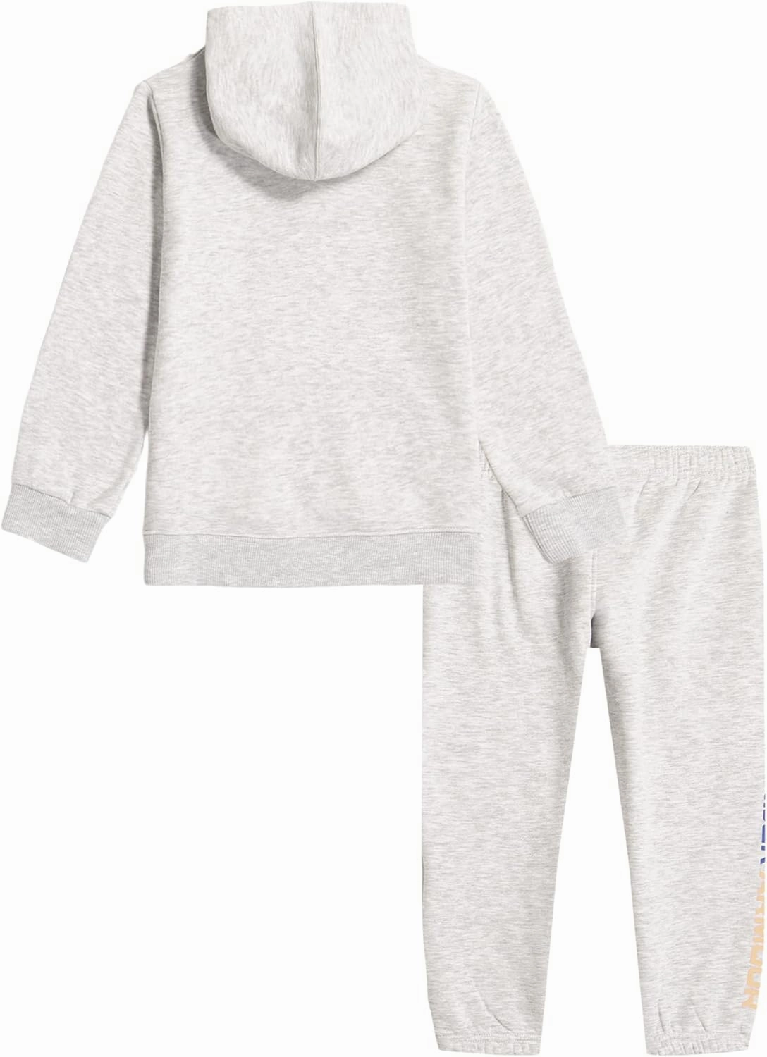 Under Armour mens Long Sleeve Logo Hoodie & Joggers Set
