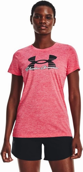 Under Armour Women's Tech Twist Script Short Sleeve T-Shirt