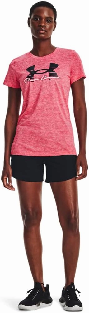Under Armour Women's Tech Twist Script Short Sleeve T-Shirt
