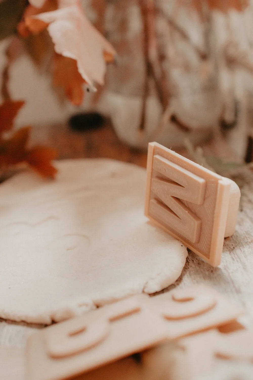 Upper Case Alphabet Letter Eco Stamp Set