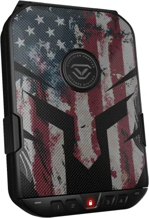 VAULTEK LifePod 2.0 Secure Waterproof Travel Case Rugged Electronic Lock Box Travel Organizer Portable Handgun Case with Backlit Keypad (Spartan)