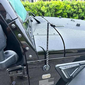VOFONO 9 inch Antenna for 2007-2025 Jeep Wrangler Gladiator JL JK JT Unlimited Sport Rubicon Sahara Mojave Willys 4xe Wrangler Gladiator Accessories Car Radio Antenna Short Replacement