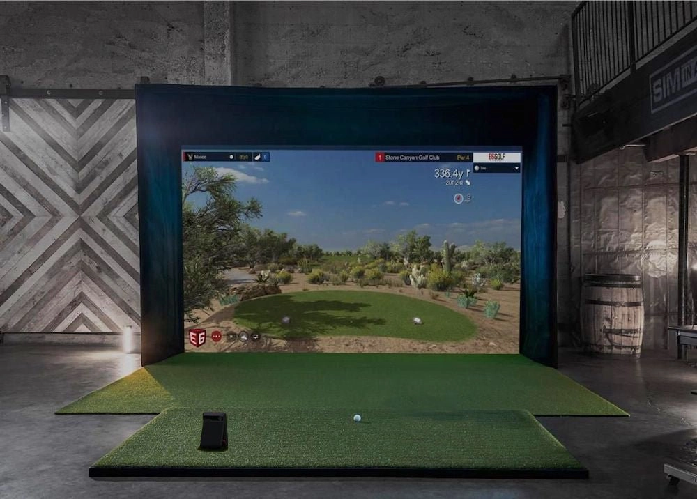 Voice Caddie SC4 Simulator   Launch Monitor