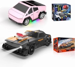 Watch Remote Control Car Toy, 2.4 GHz Mini RC Car Watch Toy   1/16 RC Drift Car with Gyro Full Proportional 4WD 50KM/h High Speed Remote Control Cars, Drift Racing Vehicle