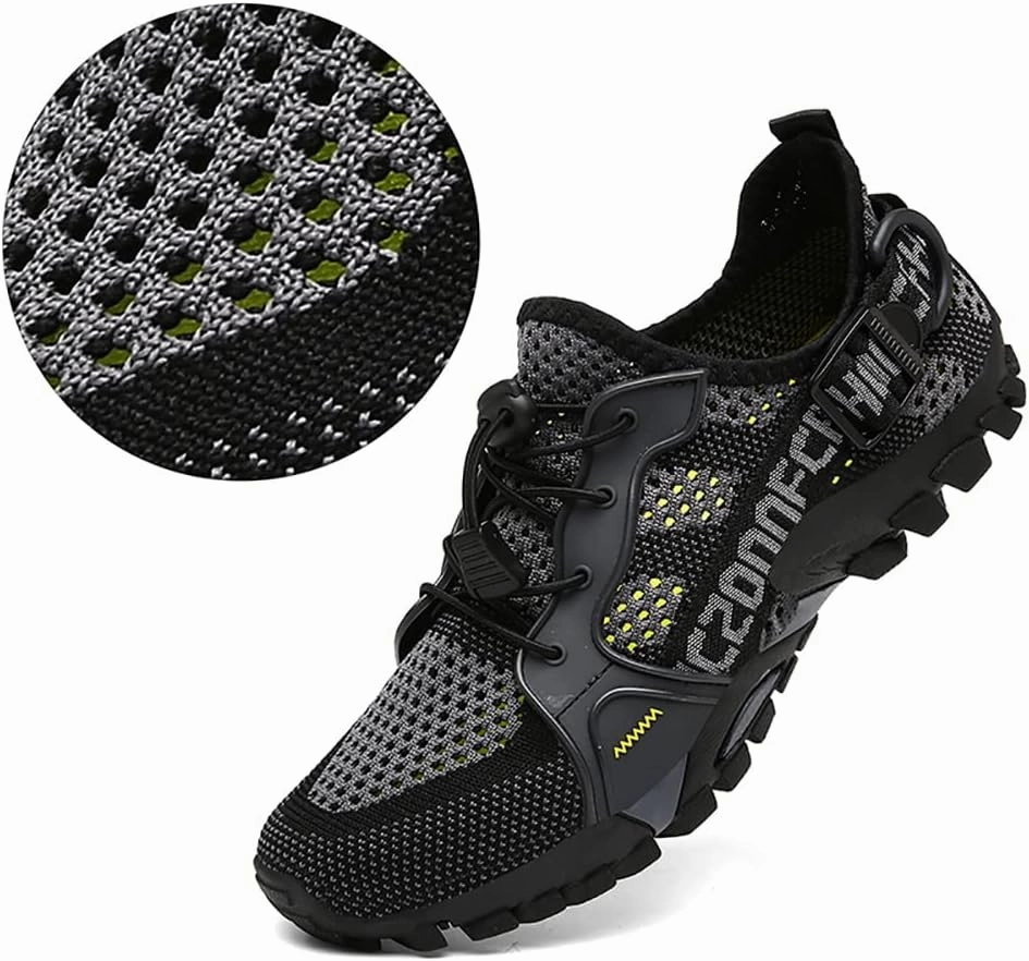 Water Shoes Men Women Outdoor Hiking Shoes Quick Drying Beach Aqua Shoes Travel Trekking Walking Climbing Sneakers