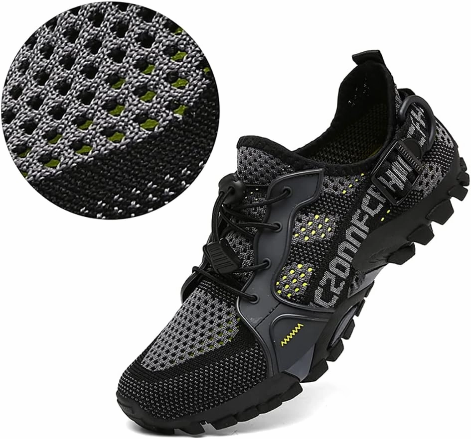 Water Shoes Men Women Outdoor Hiking Shoes Quick Drying Beach Aqua Shoes Travel Trekking Walking Climbing Sneakers