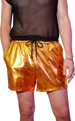 WDIRARA Men's Letter Graphic Print Drawstring Waist Active Track Shorts