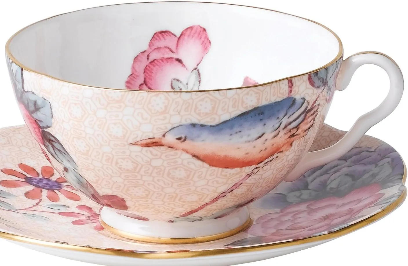 Wedgwood Cuckoo Teacup & Saucer Set