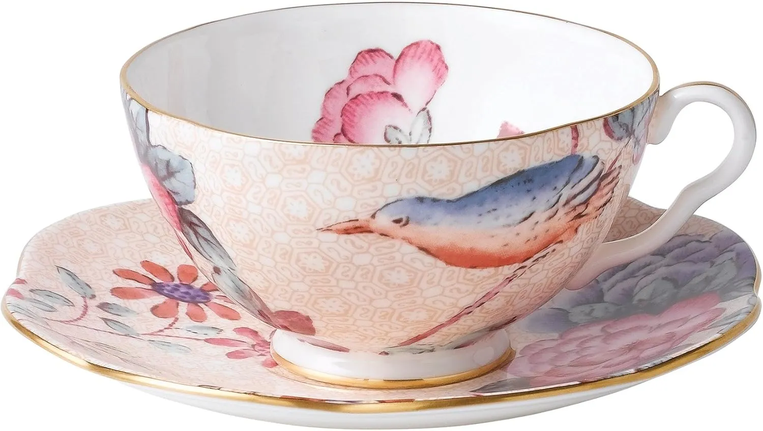 Wedgwood Cuckoo Teacup & Saucer Set