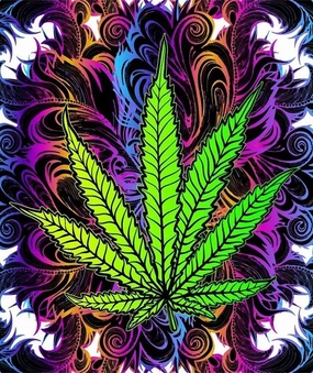 Weed Jigsaw Puzzles 1000 Piece,Marijuana Leaf Wooden Puzzles Educational Intellectual Family Game Toys,Weed Cannabis 30" x 20"