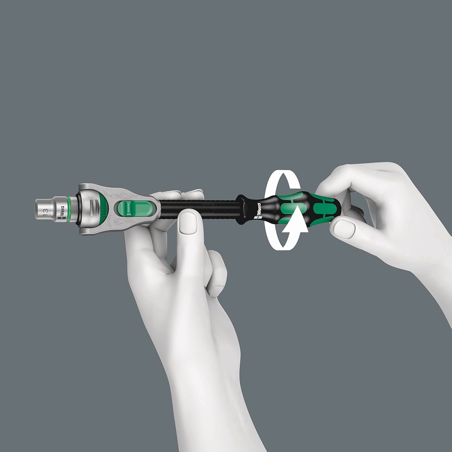 Wera - 5003594001 8100 SB 2 Zyklop 3/8" Metric Ratchet Set ( Piece of 43)