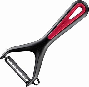 Westmark Germany Stainless Steel Julienne Vegetable Peeler (Red/Black)