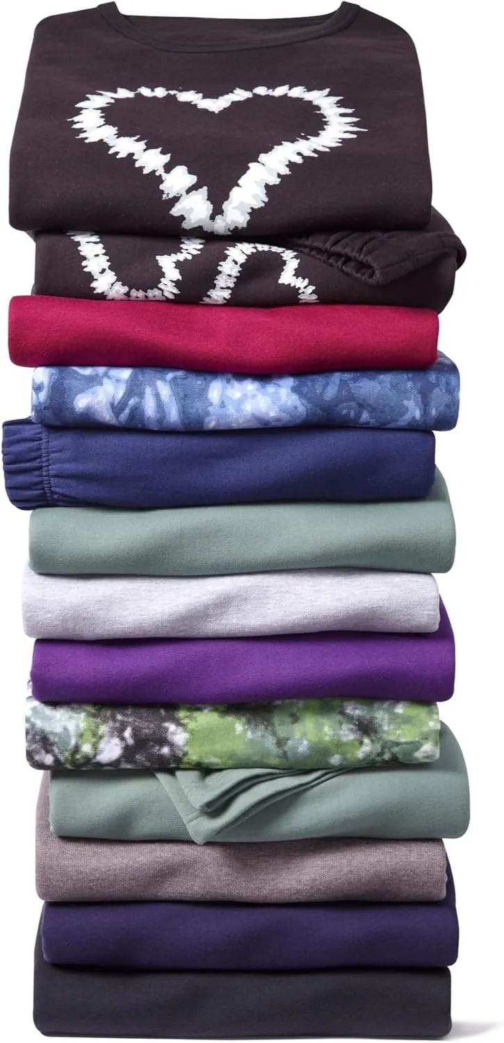 Woman Within Plus Size Fleece Sweatshirt Set