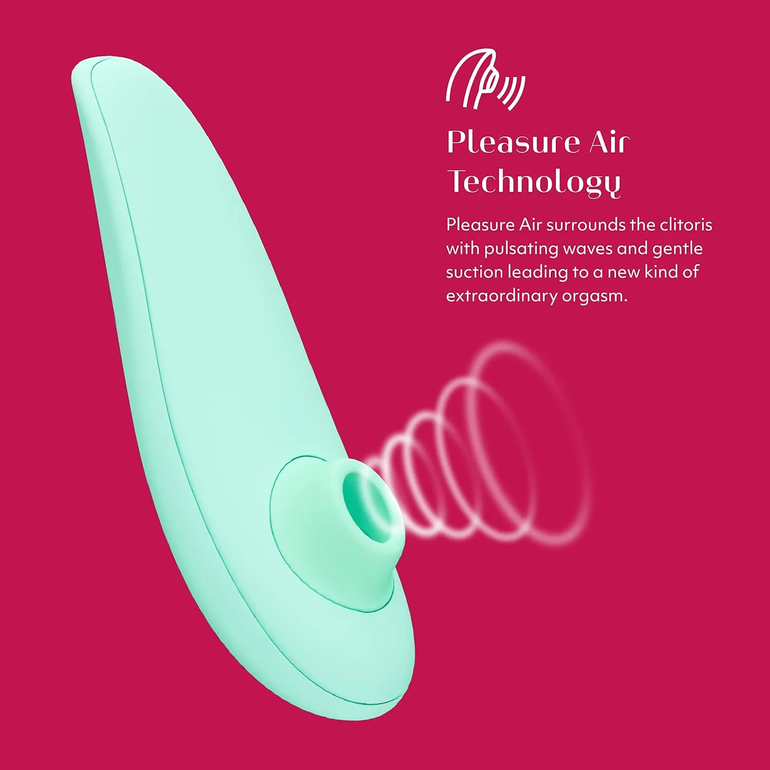 Womanizer Special Edition Clitoris Vibrator for Women | Clit Sucker Adult Toys | Vibrating Sex Toy | Clitoral Stimulator for Woman | 12 Suction Speeds | Waterproof & Rechargeable Stimulation | Mint
