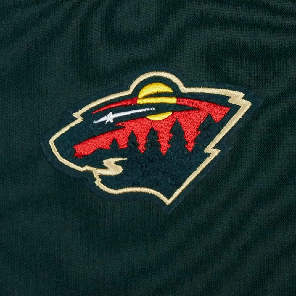 Womens NHL Classic Chenille Cropped Pullover Hoodie