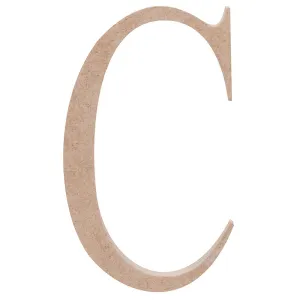 WOODEN ALPHABET LETTER MEDIUM C