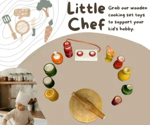 Wooden Kitchen play set